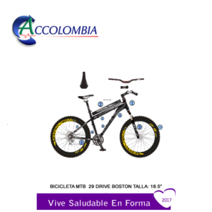 Forro Bicicleta Adulto MTB 29 Drive Boston BI29389I Rin 18.5