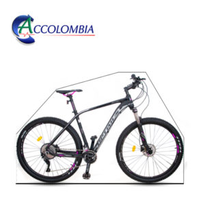Forro Protector Bicicleta Optimus SAGITTA 2019 - Color NEGRO-MAGENTA