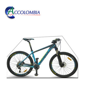 Forro Protector Bicicleta Optimus Corvus Color Negro-Azul-Verde