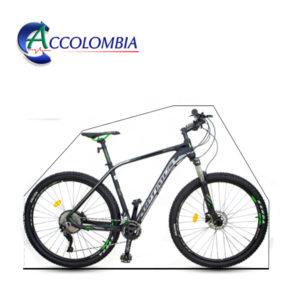 Forro Protector Bicicleta Optimus SAGITTA 2019 - Color NEGRO-VERDE LIMON